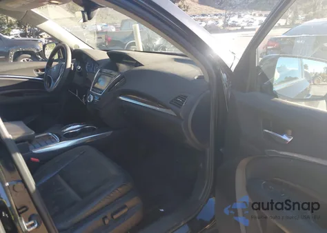 2017 Acura Mdx Technology Package из США, поврежденный, VIN 5FRYD3H56HB012643